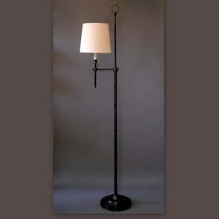 Bespoke floor/reading lamp; COTTAGE.
